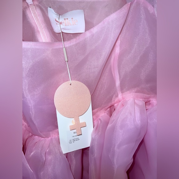 Selkie The Angel Delight Puff Dress in Pink 14 NWT💖 - Picture 6 of 14